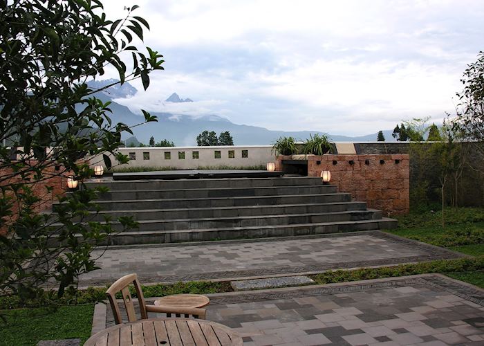 View from the Pool Villa, Banyan Tree, Lijiang