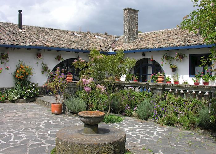 Central courtyard, Haceinda Zuleta