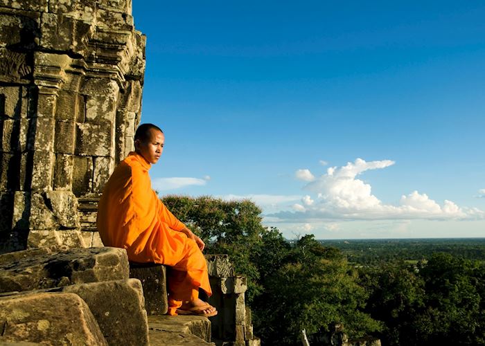 Monk, Angkor Wat