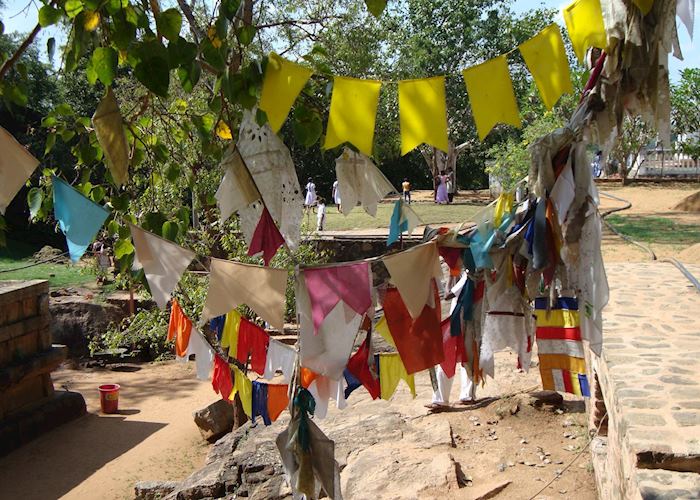 Prayer Flags, Polonnaruwa, Sri Lanka