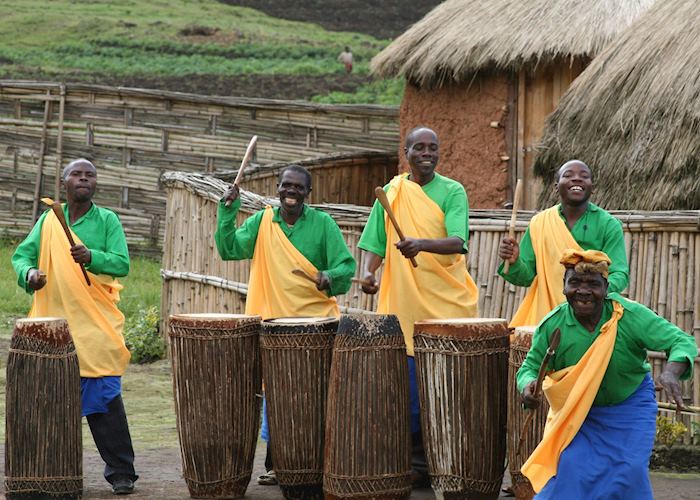 Drummers at Iby'Iwachu Cultural Village