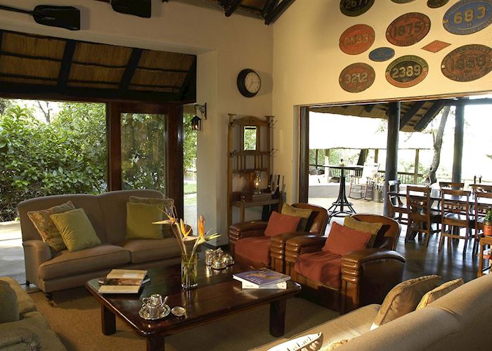 Selati Lounge area. Sabi Sabi - Selati Lodge, The Sabi Sand Wildtuin