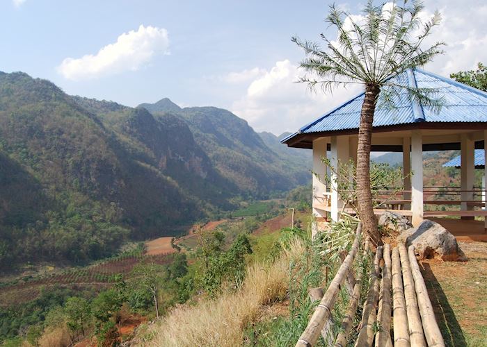 Views on the way to Doi Angkhang, Thailand