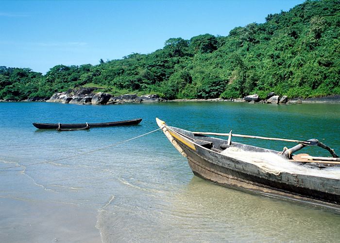 Local fishing boats, Goa