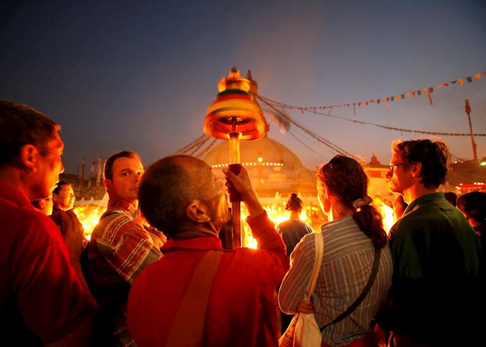 Bodnath Stupa, Kathmandu, Nepal