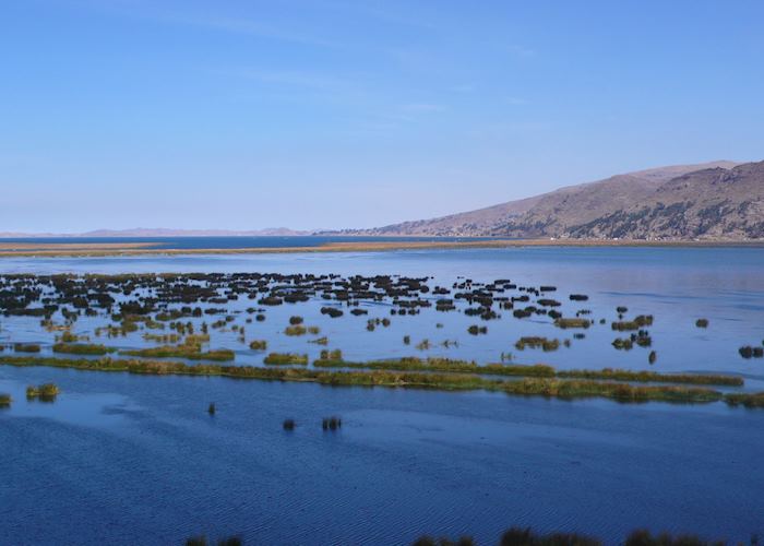 Lake surrounding Titilaka hotel