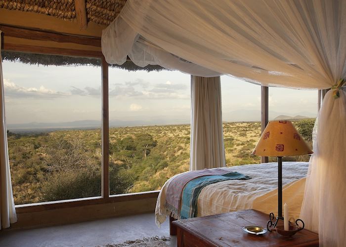 Lewa Wilderness Trails Hill room view