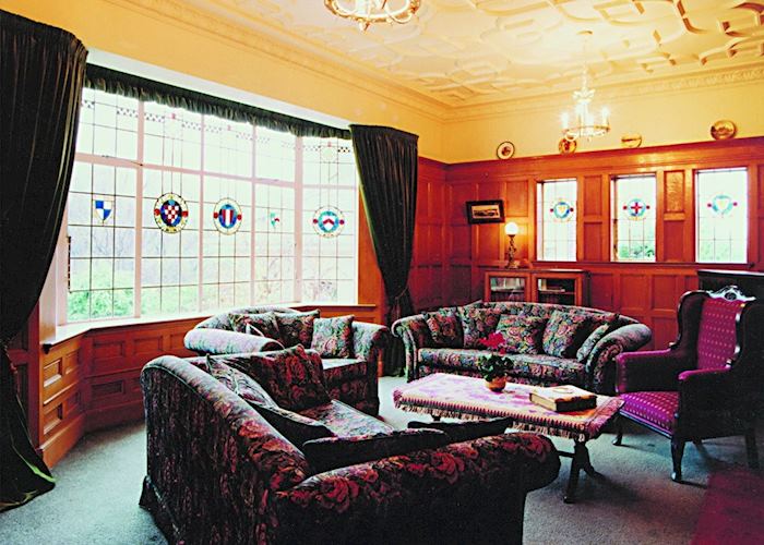 Sitting room, Fletcher Lodge, Dunedin