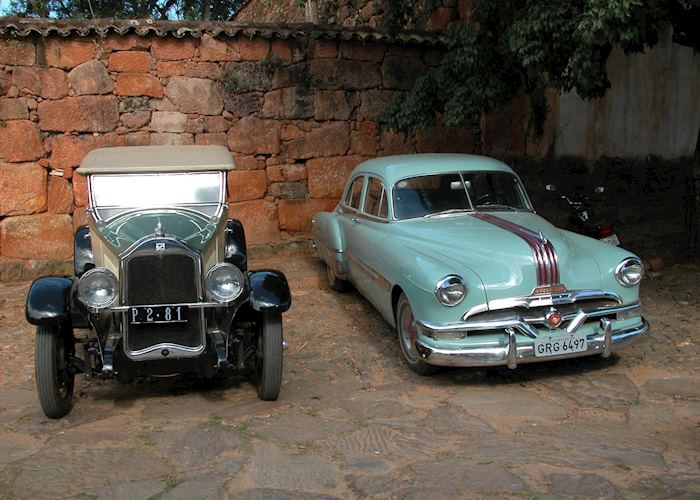 Classic cars, Tiradentes, Brazil