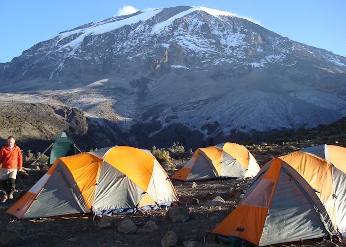 Mountain tents, Mount Kilimanjaro