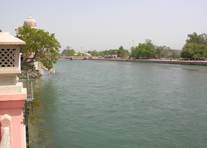 View from Haveli Hari Ganga, Haridwar