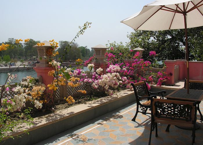 View from Haveli Hari Ganga, Haridwar