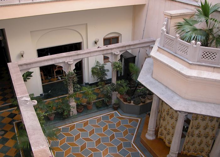 Courtyard at Haveli Hari Ganga, Haridwar