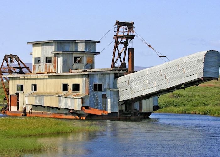 A Historic Dredge near Nome
