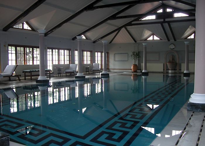 Indoor heated swimming pool at The Cecil, Shimla