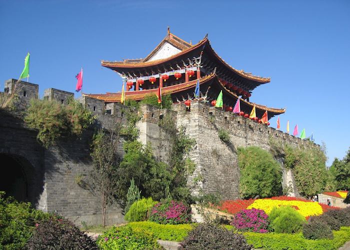 Dali city walls