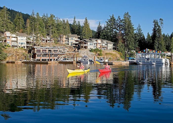 Kayaking at Painted Boat Resort Spa & Marina