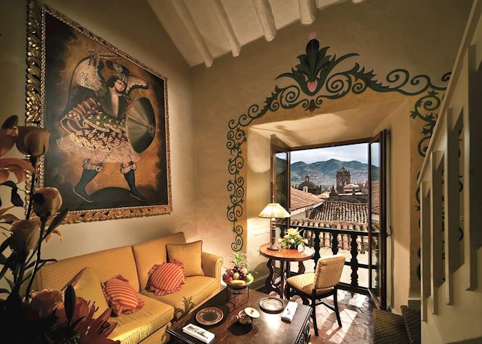 Junior Suite Living Area, Hotel Monasterio, Cuzco