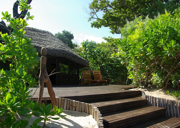 A chalet at Manafiafy Beach and Rainforest Lodge
