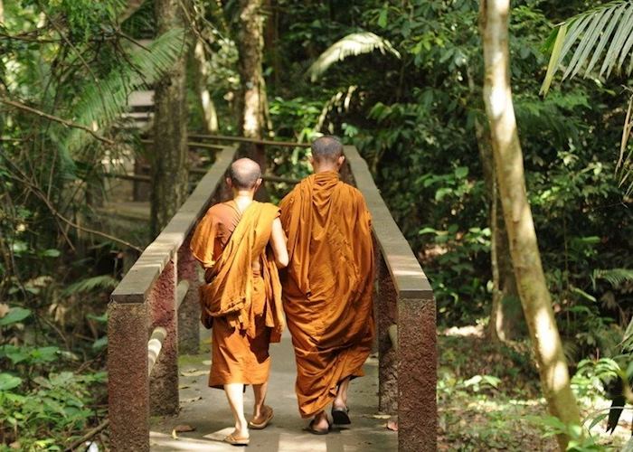 Monks at Khao Yai National Park, Thailand