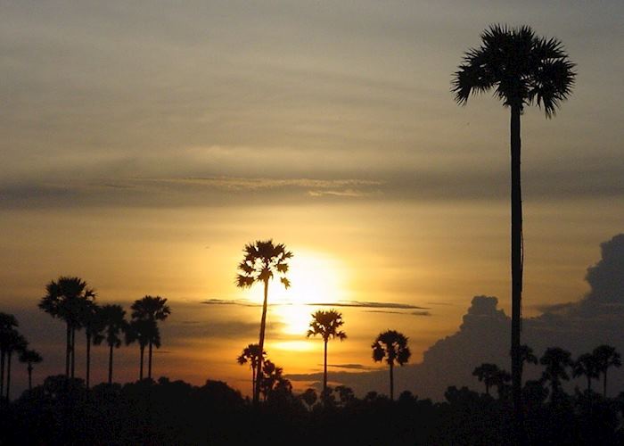 Late afternoon near Phnom Chhnork, Kampot