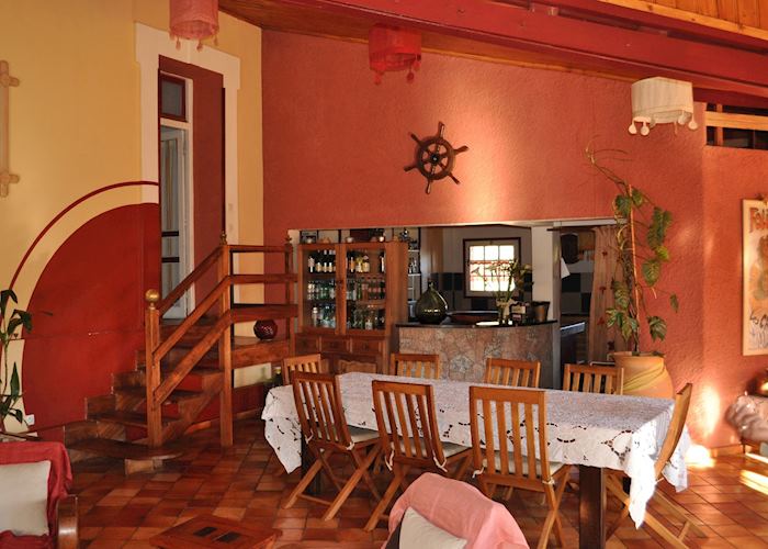 Dining area at Couleur Cafe, Antsirabe