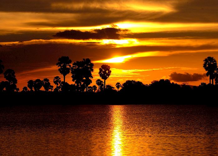 Sunset in Selous Game Reserve, Tanzania