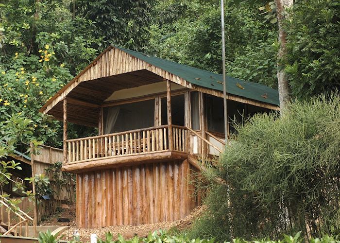Banda at Buhoma Lodge, Bwindi Impenetrable Forest