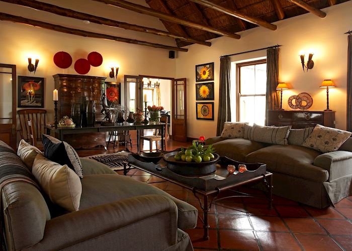 Homestead Lounge at Bushmans Kloof