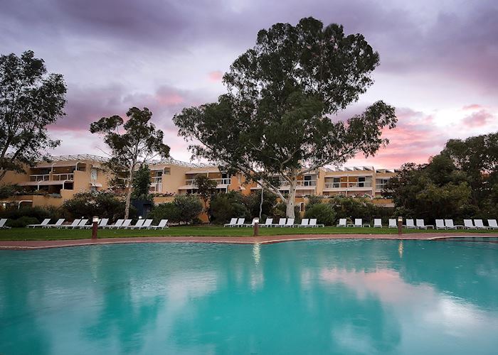 Pool area, Sails in the Desert, Uluru/Ayers Rock