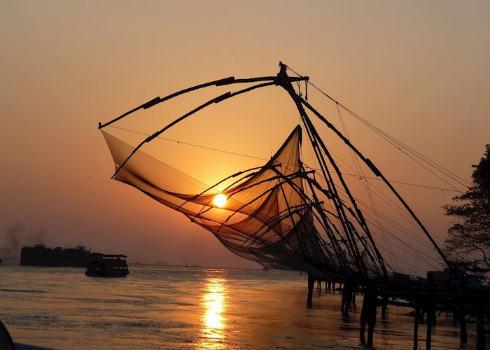 Chinese fishing Nets, Cochin, India
