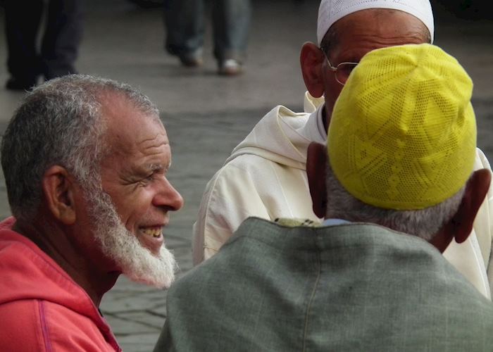 Storytellers in the Square, Marrakech, Morocco