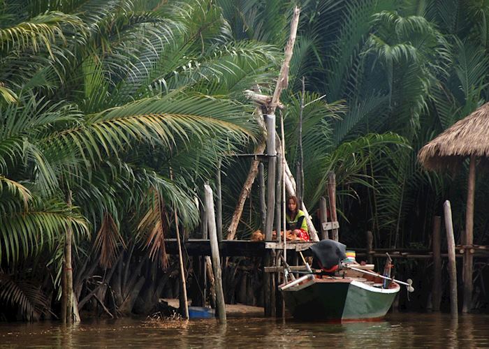 River life in Koh Kong, Cambodia