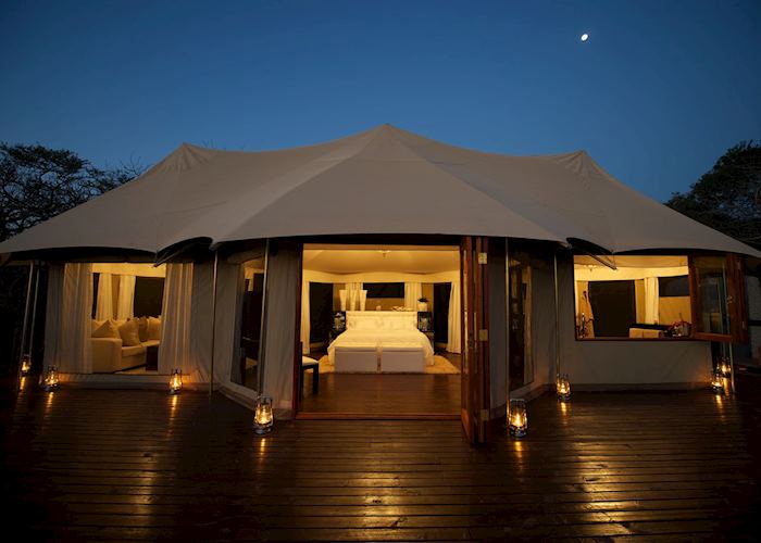 Honeymoon tent, Thanda Tented Camp, Thanda Private Reserve