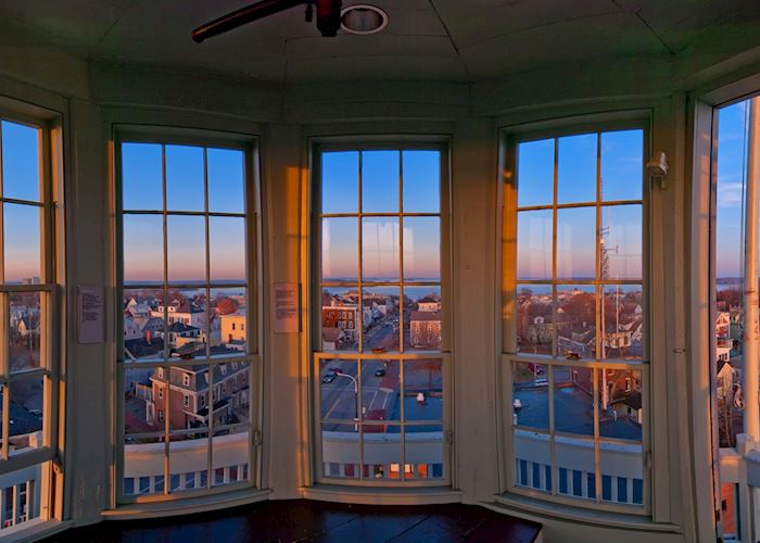 The view from Portland Observatory