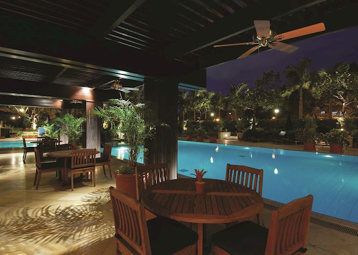 Poolside, The Peninsula Hotel, Manila