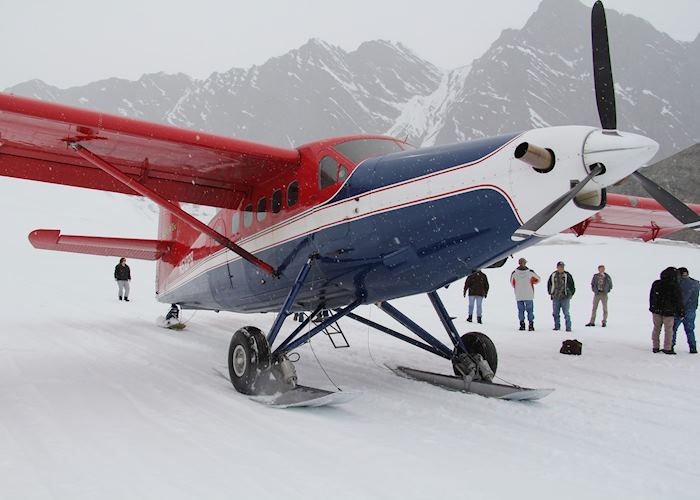 Glacier landing, Talkeetna