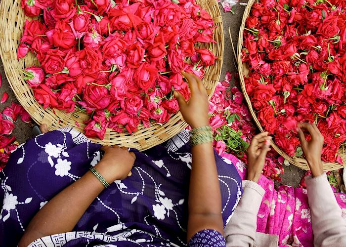 Flowers market