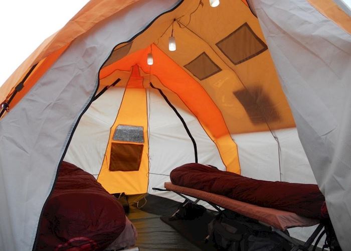 Luxury tent, Mount Kilimanjaro