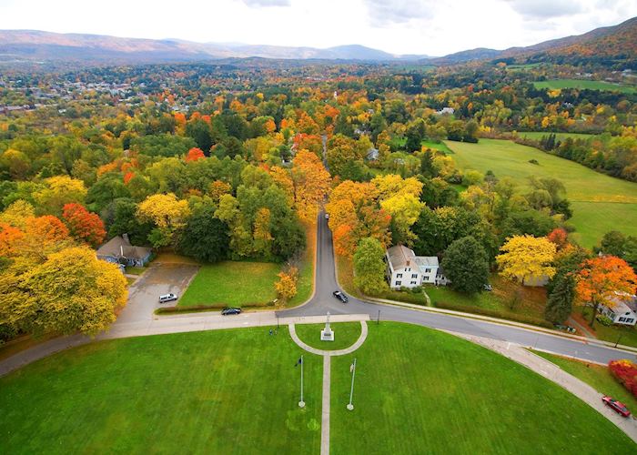 The view from Bennington Battle Monument