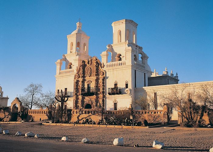 The Mission of San Xavier del Bac near Tucson