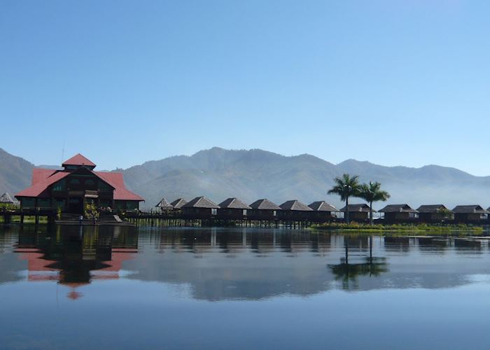 Golden Island Cottages Nampan Hotel, Inle Lake  Best Price Guarantee -  Mobile Bookings & Live Chat