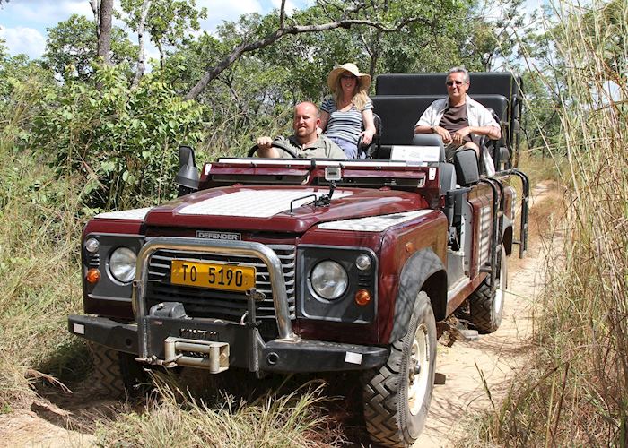 Game drive in the Nkhotakota Wildlife Reserve