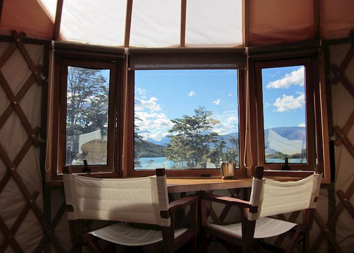 Standard Yurt, Patagonia Camp edge of Torres del Paine National Park