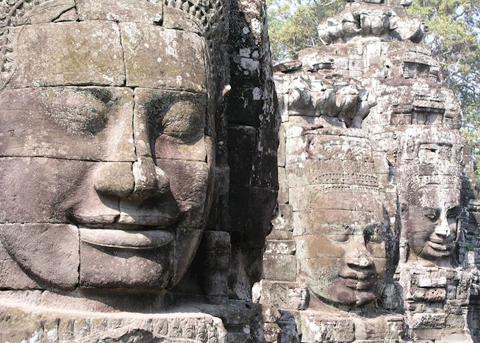 Faces at The Bayon, Siem Reap