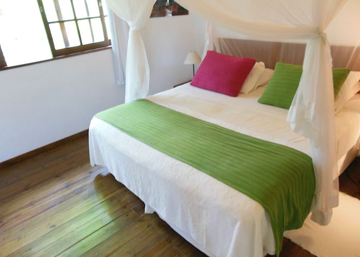 Great use of coloured bedspreads at Hotel Anima
