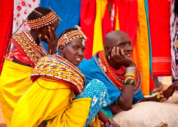 Samburu ladies, Samburu and Buffalo Springs