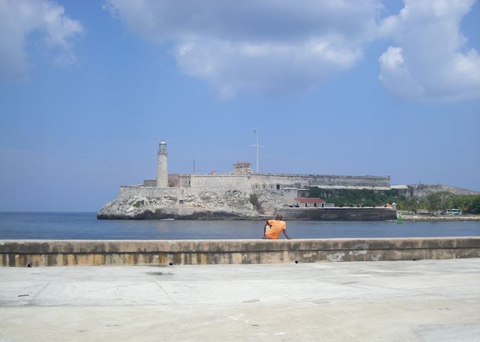 View across the harbour to El Morro, Havana