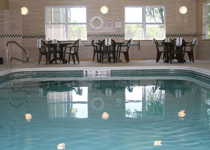 Swimming pool at the Country Inn and Suites, Ithaca