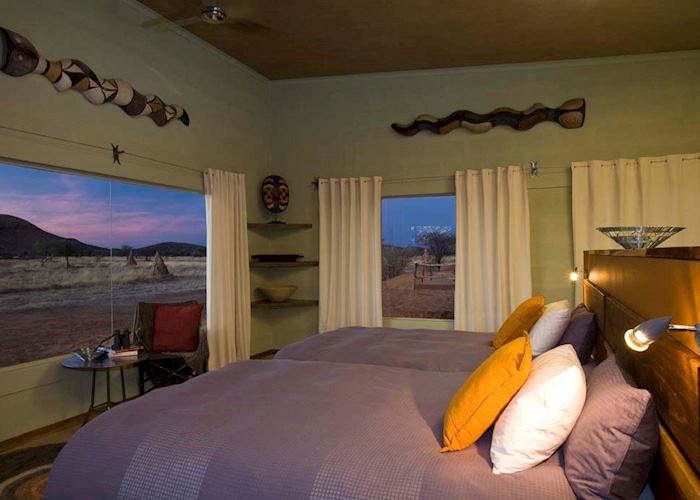 Standard room, Okonjima Plains Camp, Central Highlands